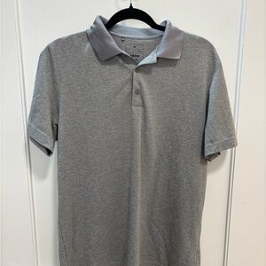 adidas Heather Gray Polo Shirt